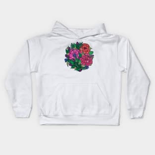 Floral Arrangement Kids Hoodie